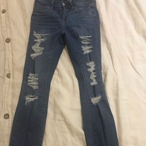 Pacsun ripped skinny jeans